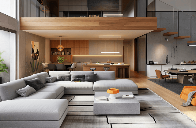 Naveena Interior Solutions jewellery showroom interior design project