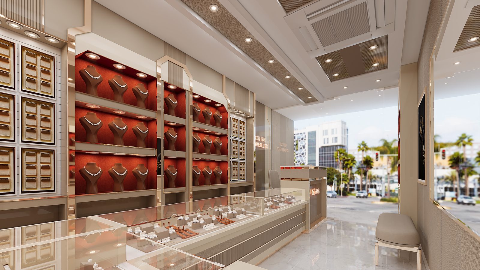 Jewellery Showroom Interior Design